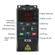 220V VFD LED Dual Display Panel 0.4KW-5.5KW Input 1-phase 220V Output 3-phase 220V Motor Speed Controller Frequency Regulation AC Drive Inverter. 