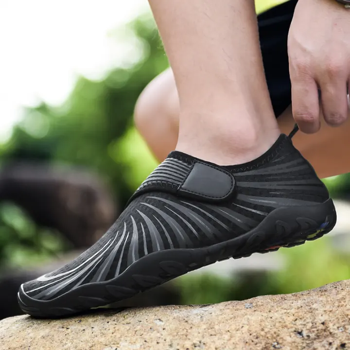 Men Women Swimming Shoes Size 39 44 Wading Barefoot Unisex Sneakers Water Sports Aqua Seaside Beach Surfing Slippers Upstream Light Athletic Footwear Lazada Ph