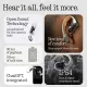 Nothing Ear (open) | Weightless ultra-light Open Sound Technology | Titanium-coated driver | AI Clear Voice Technology | Chat GPT on the go | IP54 for buds & case. 