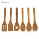 Frances 6 Pcs Bamboo Spoon Spatula Mixing Set Utensil Kitchen Wooden Cooking Tool. 