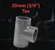 20MM (3/4") PVC Fitting / PVC Connector - Socket/Elbow/Tee - P/T Socket Elbow/Valve Socket/Plug/End Cap/Tank Connector. 