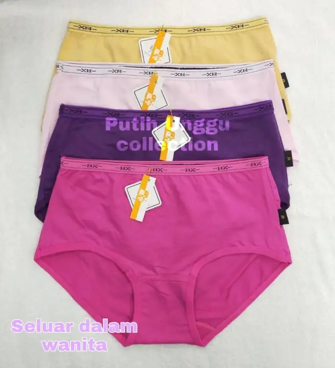 Seluar Dalam Wanita Cantik Dan Selesa Dipakai Saiz M L Xl Xxl Lazada