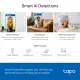 TP-LINK Tapo C220 Network 4MP Fixed 4mm Lens H.264 Motion Detection and Notifications, Sound and Light Alarm, Remote Control, Two-Way Audio, Voice Control 2.4 GHz Pan/Tilt Home Security Wi-Fi Bullet Camera. 