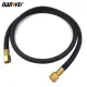 Inert Air Hose 1.5/2M Argon Hose Pressed with Union Nut 1/4 I-nch. 