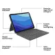 Logitech Combo Touch iPad Pro 11-inch (1st, 2nd, 3rd & 4th gen) Keyboard Case - Detachable Backlit Keyboard, Click-Anywhere Trackpad, Smart Connector. 