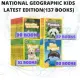 National Geographic Kids Pre-reader, Level 1, Level 2 and Level 3 (137 books). 