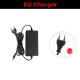 3 Pins 12V 18V 21V Charger For 18V 24V 36VF 48VF 88VF 128VF 388VF 588VF 928VF Electric Lithium Battery UK Adapter. 