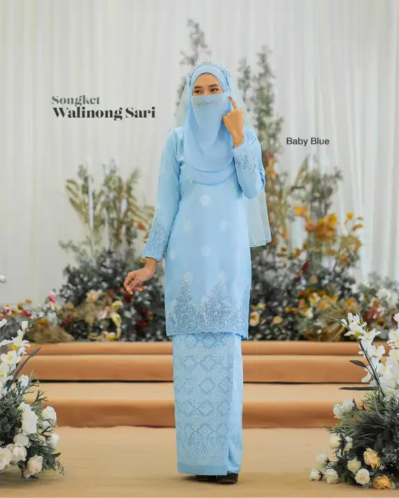 Baju Kurung Songket Walinong Sari Baju Kurung Songket Baju Kurung Moden Baju Nikah Baju Tunang Baju Kahwin Baju Kurung Plus Size Baju Kurung Sahaja Lazada