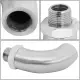 Stainless Steel Exhaust Catalytic Converter M18X1.5 J-Style O2 Oxygen Sensor Defouler Restrictor Fitting. 
