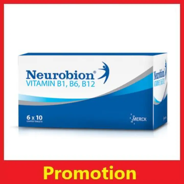 Neurobion Vitamin B1 B6 B12 60s Vitamin Saraf Lazada