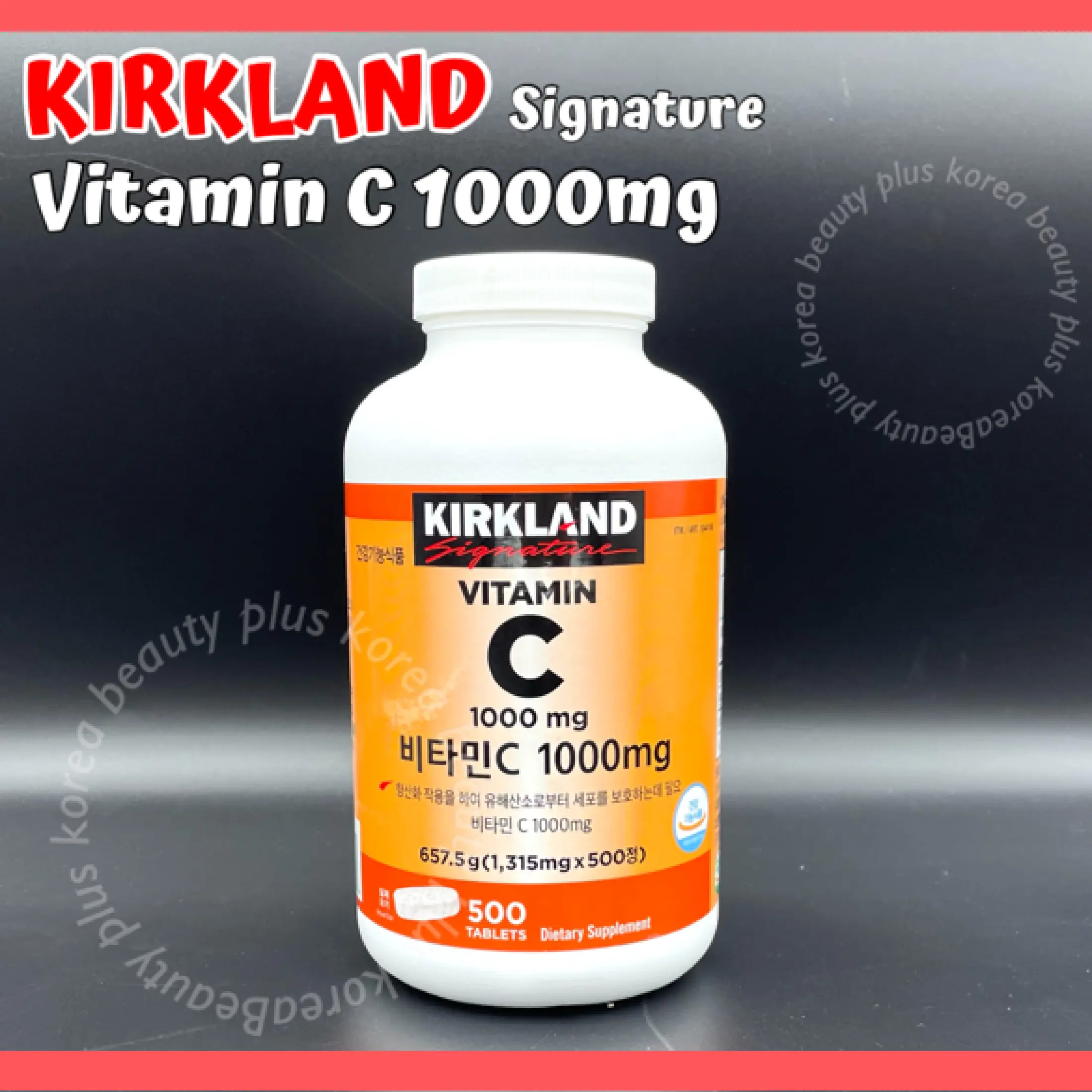 Kirkland Signature Vitamin C 1000mg 500 Tablets Korean Costco Ver Lazada Singapore
