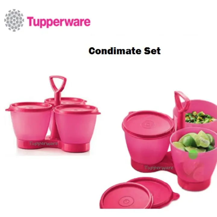 Tupperware Condimate Set