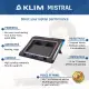 Klim Mistral Laptop Cooling Pad | Powerful Turbo-Fan (4500 RPM) Laptop Cooler | Rubber Ring Seal for Maximum Performance | Avoid Overheating and Protect Your Gaming Laptop | 14-17 inches. 