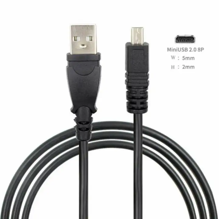Bộ Sạc Dây Cáp USB Cho Máy Ảnh Sony CyberShot DSC-W730 DSC-W830