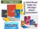 Campap Notebook Spiral Bound Wire Notebook Exercise Book A4/A5/A6/A7 Single Line 100 pages (Buku Catatan Nota Tulis Spring)). 