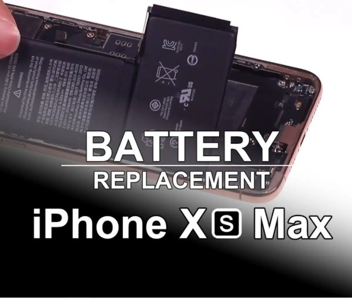 100 Original Apple Iphone Xs Max Battery Lazada