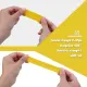 1Roll Super Strong Waterproof Tape Stop Leaks Seal Repair Tape Performance Self-fluxing Silicone Tape Adhesive Insulating Duct Tapes 1.5M. 
