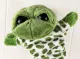 Cartoon Green Turtle Hand Puppet Plush Stuffed Toy. 