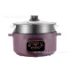 智能电煮锅小电锅多功能电饭煲预约定时宿舍锅学生煮面锅家用  Smart Electric Cooker Multifunctional Rice Cooker with Timer for Dormitory and Home Use. 