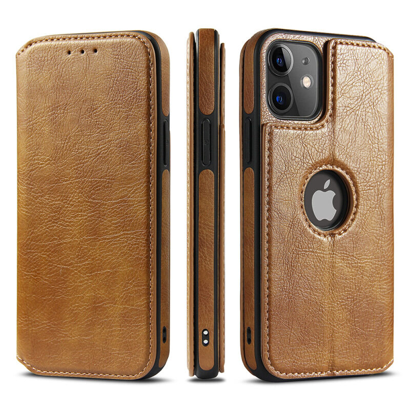 Hot selling For iPhone 16 pro max 14 15 16 plus 15 pro max 13 14 pro max 12 Pro 12Pro Max 11pro max X XR Xs Max Case Luxury Retro Card Slots Slim Wallet Flip Leather Phone Cover