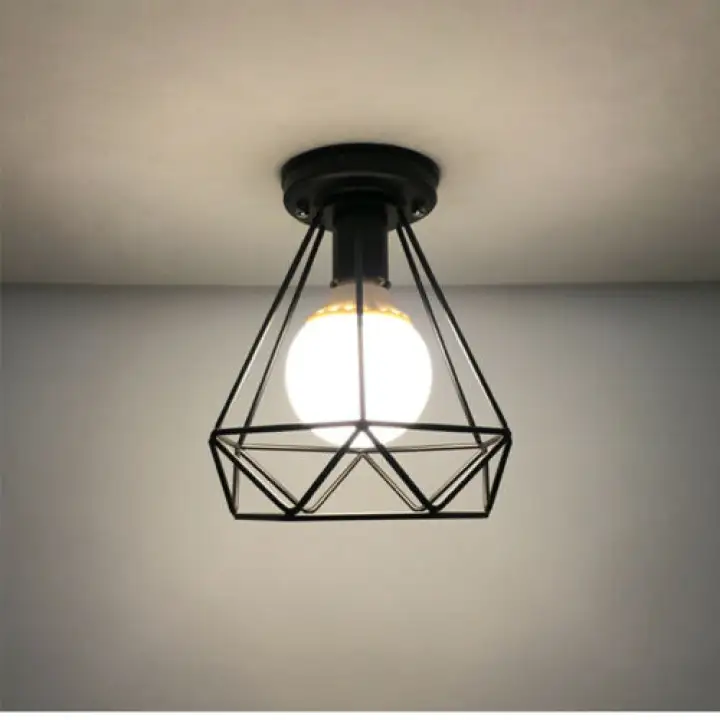 Vintage Modern Style Ceiling Hanging, How To Put A Ceiling Lamp Shade On