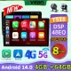 High Quality【4G Sim / CarPlay / 4GB+64GB / 8-core】Double Din 9“ 10.1 inch Android Car Stereo Waze WIFI Bluetooth SIM Card Slot Car Radio With Reversing Camera. 