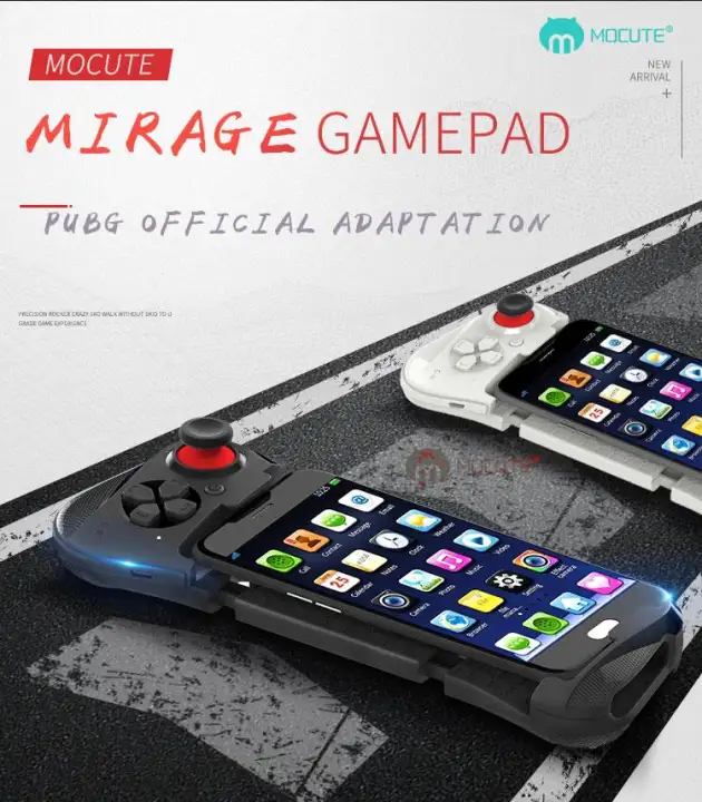 Mocute 058 Extendable Wireless Bluetooth Gamepad Joystick Game Controller For Android IOS -