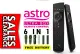 ASTRO 4k Ultra Box Remote Control Ultra Box Controller 6 in 1 Remote Control 【FREE BATTERY】. 