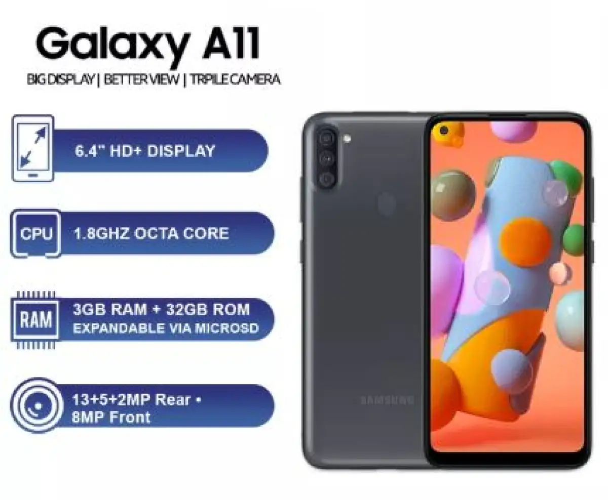 Original100 Samsung Galaxy A11 3gb Ram 32gb Rom 4000 Mah Samsung Malaysia Lazada