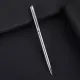 Premium Ball Point Pen 1.0mm Thin 13cm Twist 高士圆珠笔 Black White Silver. 