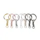 St.kunkka 10pcs/pack DIY Key Ring Keychain Ring With Short Chain Jump Ring. 