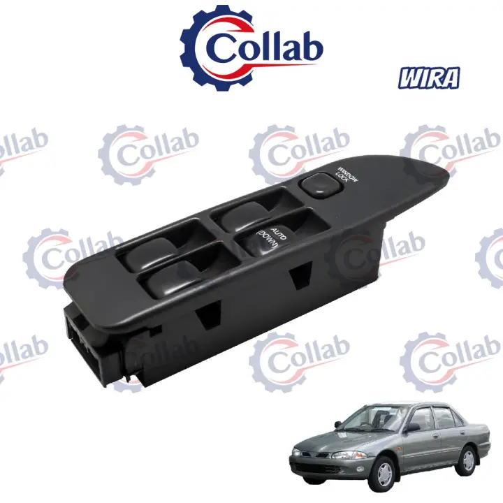 Ready Stock Collective Proton Wira Auto Down Driver Side Window Power Main Switch Car Parts Suis Tingkap Lazada