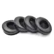 Angled Universal Ear pads 100mm 105mm Genuine Sheepskin Leather Ear cushions For Large Headphones HIFIMAN HE400 500 AUDEZE LCD 2/3/4 FOSTEX TH900 TH909 MK2 Denon AH-D2000. 