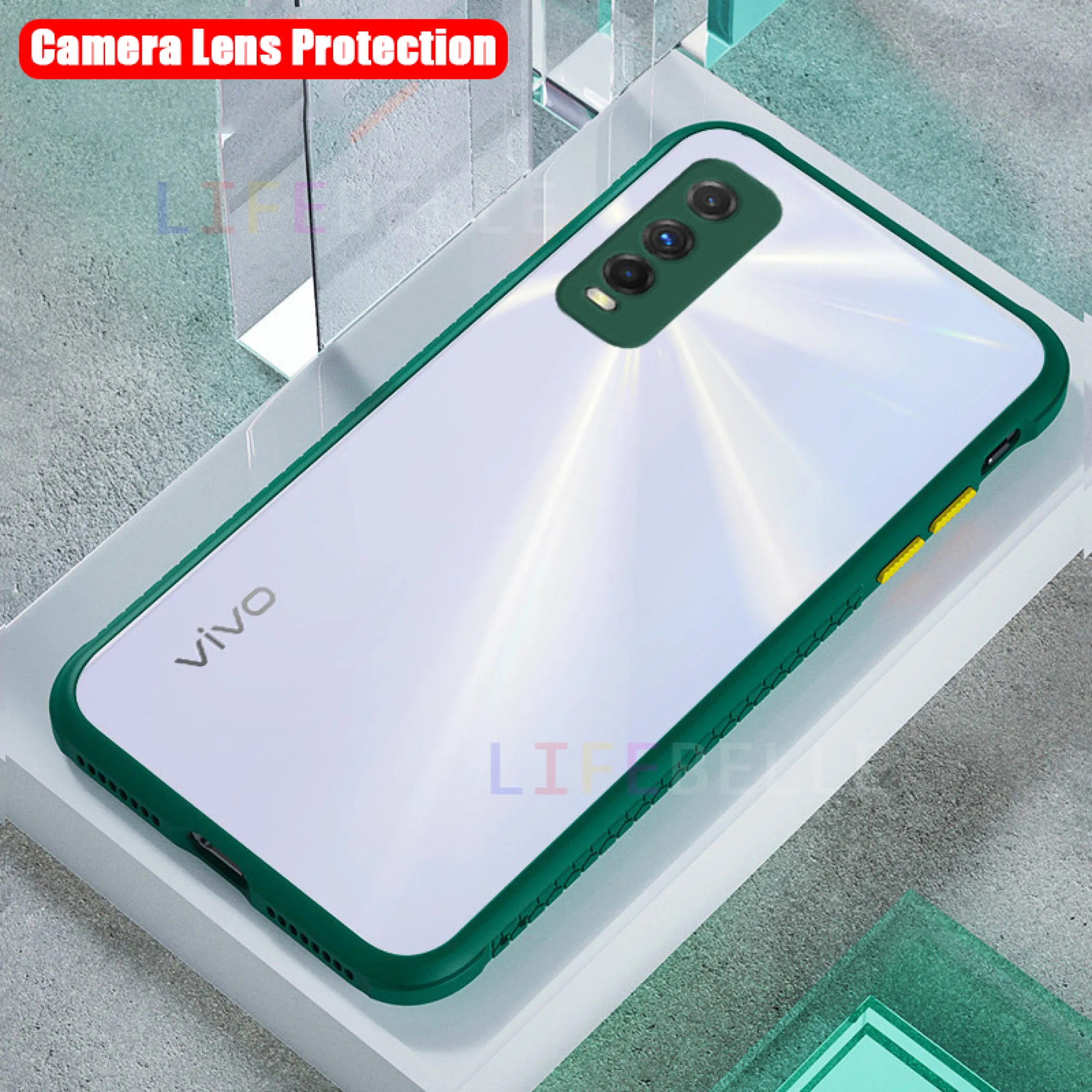 Lifebelle Casing For Vivo Ys G Vivo Ys G Case Camera Lens Protection Shockproof Crystal Clear Armor Phone Cases Soft Tpu Silicone Rubber Bumper Protective Cellphone Casing Back Cover Lazada Ph