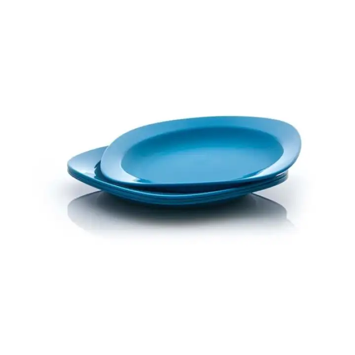 Tupperware Deep Large Plate - [TOSCA PLATE (4) / BLUE PLATE (4) / RED PLATE (4) / GREEN PLATE (4)]