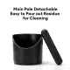 Coffee Grounds Bucket Knocker Bucket Grounds Box Home espresso machine handle knocker bucket container organizer waste grounds. 