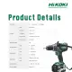 HIKOKI DV36DA MULTI VOLT(36V) Cordless Impact Driver Drill DV 36DA DV 36 DA Screwdriver Bit. 