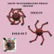 [Ready Stock] Colourful Transformer Fidget Spinner. 