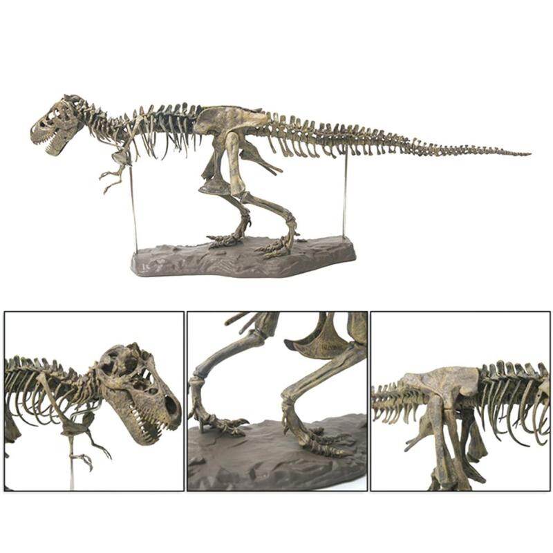 Khủng long lớn 4d lắp ráp xương khủng long đồ chơi trẻ em tyrannosaurus bộ xương động vật mô hình đồ trang trí