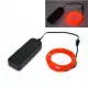 1M/3M/5M El Strip Wire Flexible LED With Battery-Powered Controller Neon Light Flexible Tube Wire For Costume Car Light Party. 