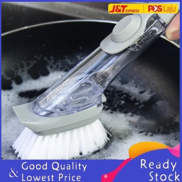 Ready Stock 4 1 Pencuci Pinggan Basuh Pembersihan Dapur Berus Berus Panjang Berus Periuk Artifak Lazada