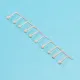 10 Pcs/lot 20G Bioflex Clear Nose Rings Retainer L-Shaped Nose Screw Studs Skin Color Nose Bone Pins 2mm Ball Nostril Piercings Body Jewelry. 
