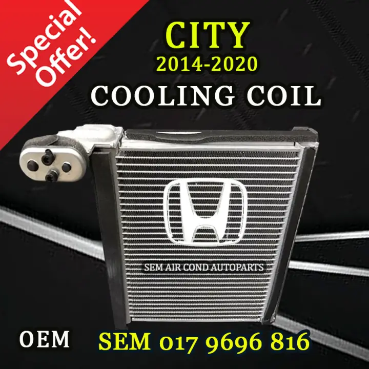 HONDA CITY 2014-2020 YEAR OEM COOLING COIL/ EVAPORATOR ( CAR AIRCOND SYSTEM)