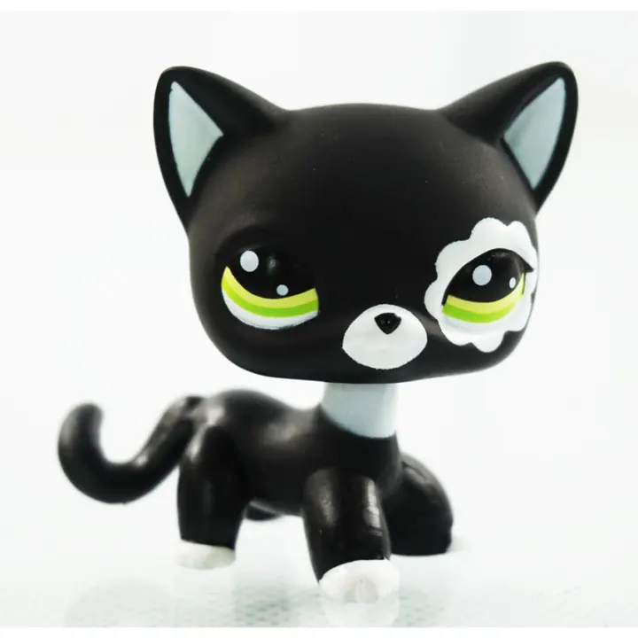 2u0027u0027 Rare Black Cat Green Eyes Flower Patch Kids Toys 