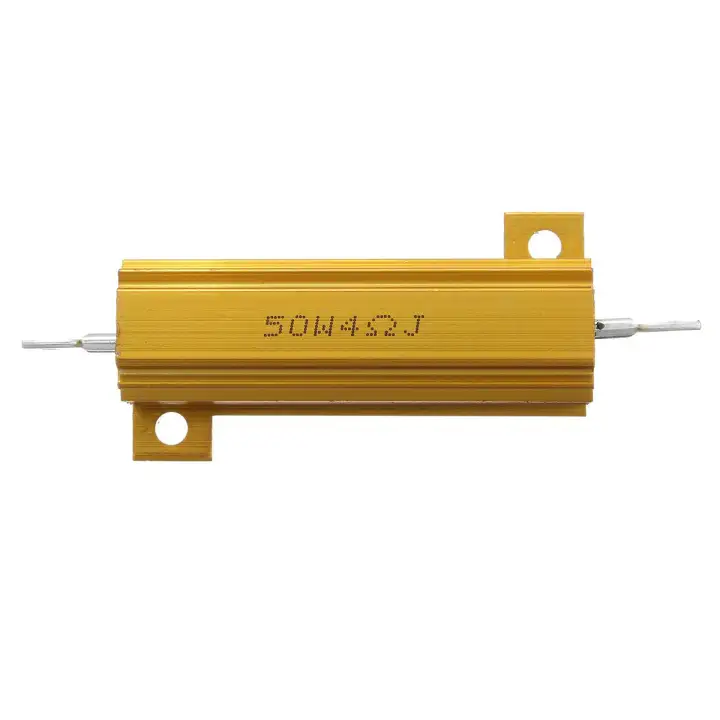 4 R Ohm 50W Watt Power Aluminum Shell Case Wirewound Resistor - 4Ra