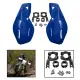 Ediors Dirt New Bike ATV MX Motocross Motorcycle Hand Guards Handguards W/Mount Kits （Blue） - Blue (blue). 