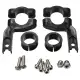 Ediors Dirt New Bike ATV MX Motocross Motorcycle Hand Guards Handguards W/Mount Kits （Blue） - Blue (blue). 