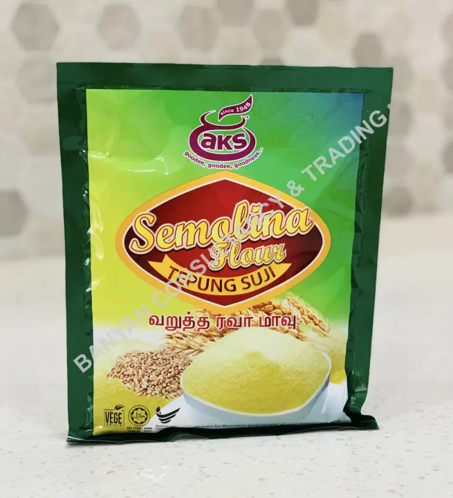 Tepung Suji Aks Semolina Flour Rava Flour 300g Lazada