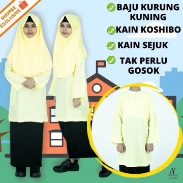 Beli Baju Kurung Kuning Pada Harga Terendah Lazada Com My