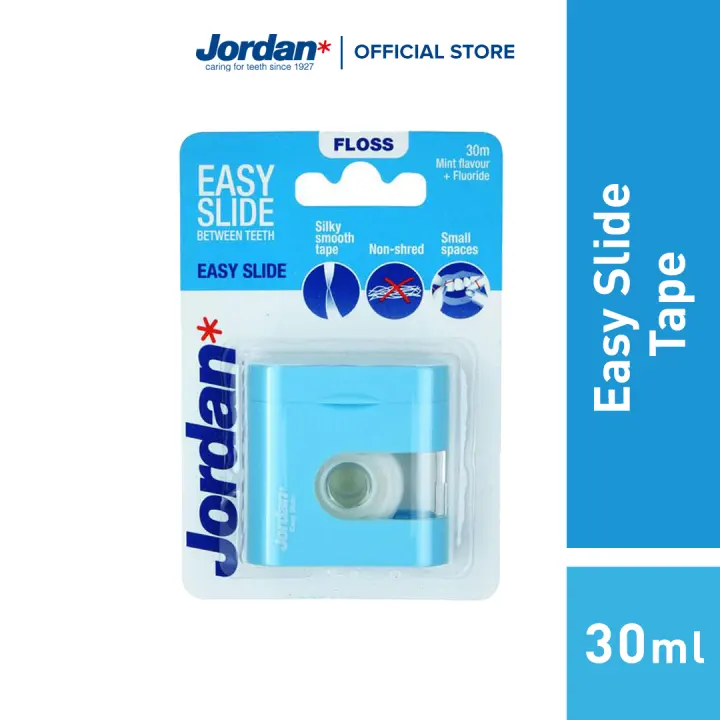 sokker tapet Bliv sur Jordan Easy Slide Tape (30m) - Mint Flavour + Fluoride | Lazada